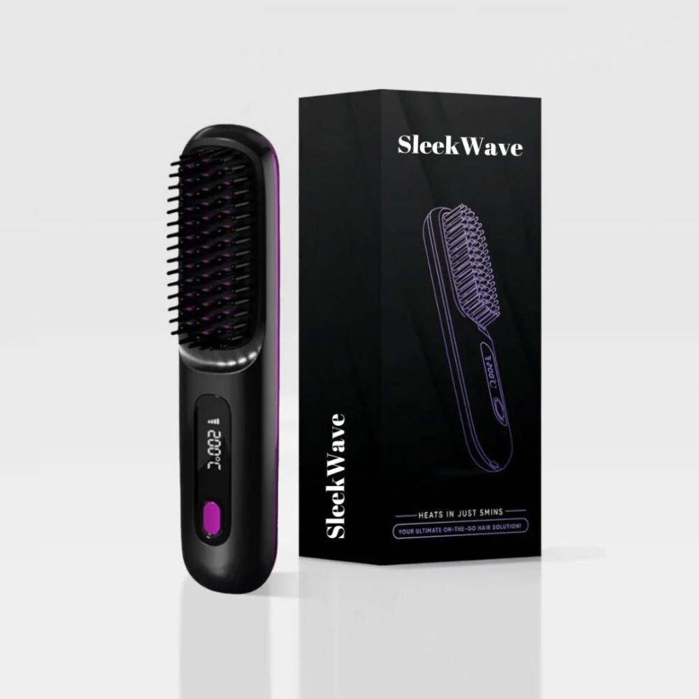 Sleekwave™ | Wireless Straightener Brush