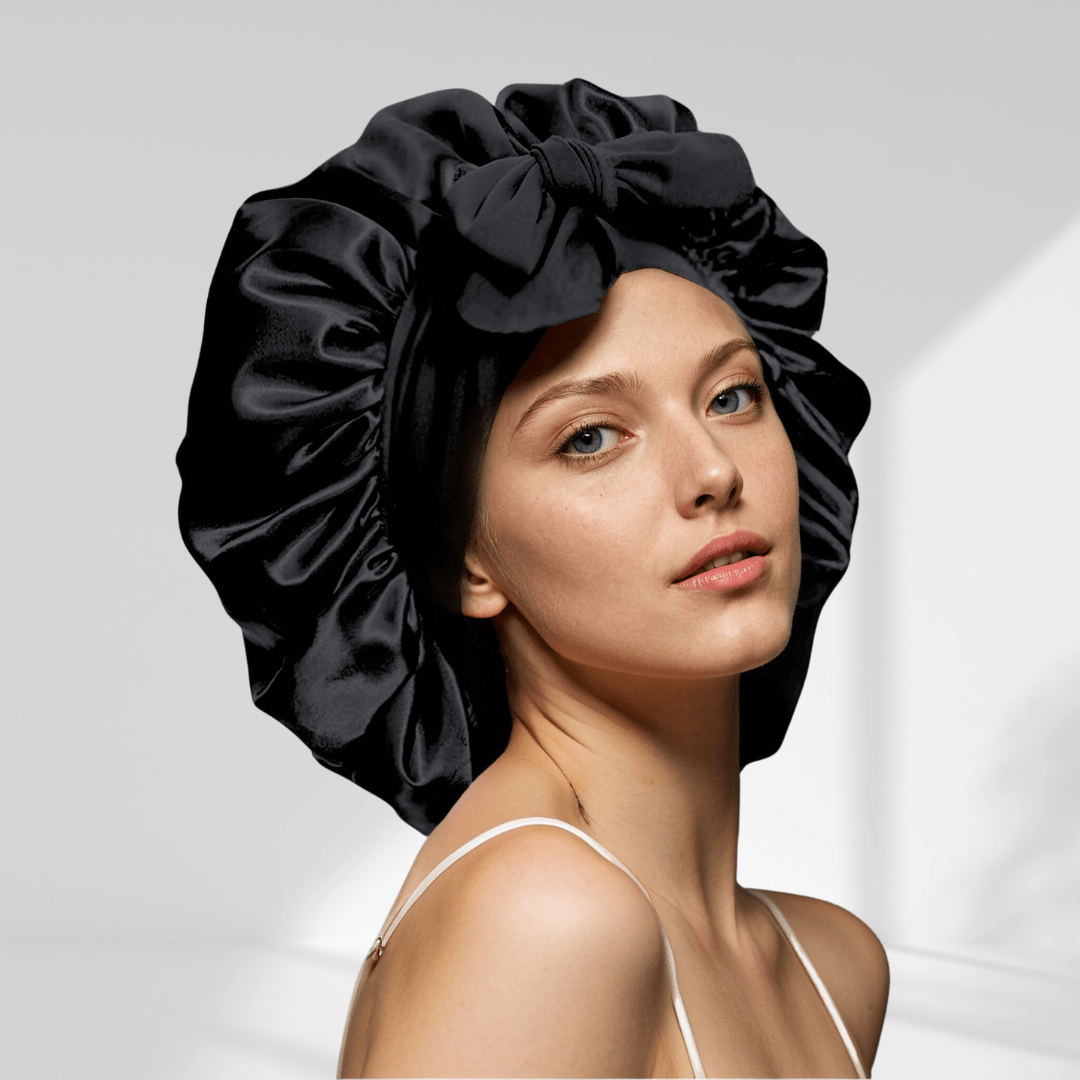 SilkEase™ Satin Hair Wrap for Sleeping